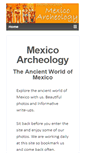 Mobile Screenshot of mexicoarcheology.com